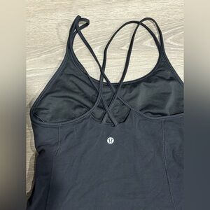 Lululemon Black Strappy Tank Top